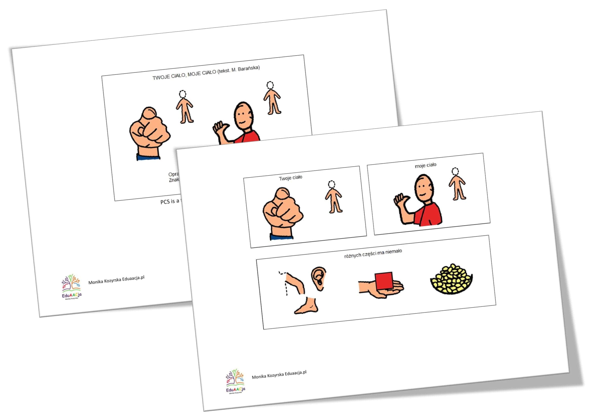 moje ciało twoje ciało wiersz pcs