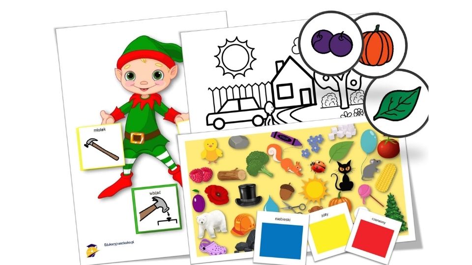 karty pracy pomocnicy mikołaja eduaacja