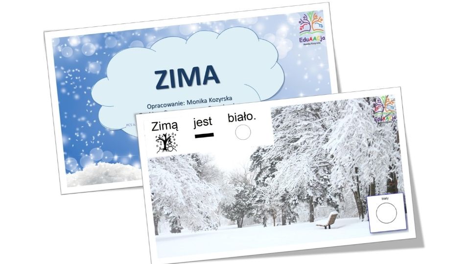 prezentacja zima eduaacja