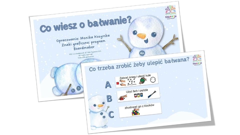 co wiesz o bałwanie aac eduaacja