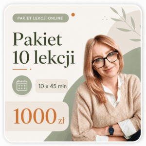 Pakiet 10 lekcji online