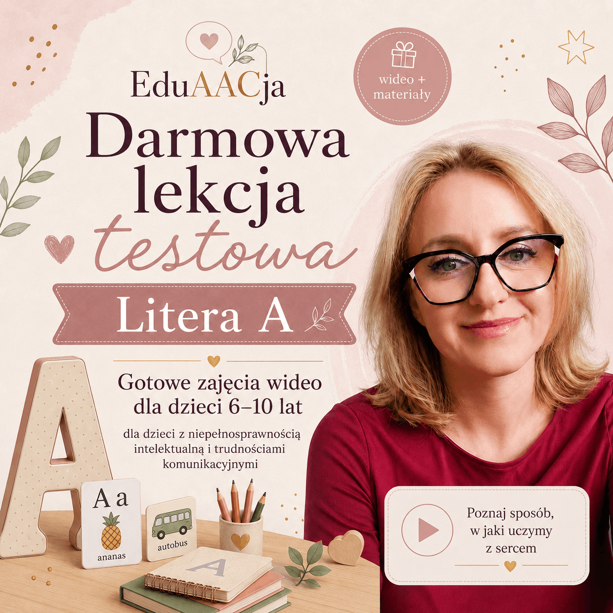 Darmowa lekcja Litera A