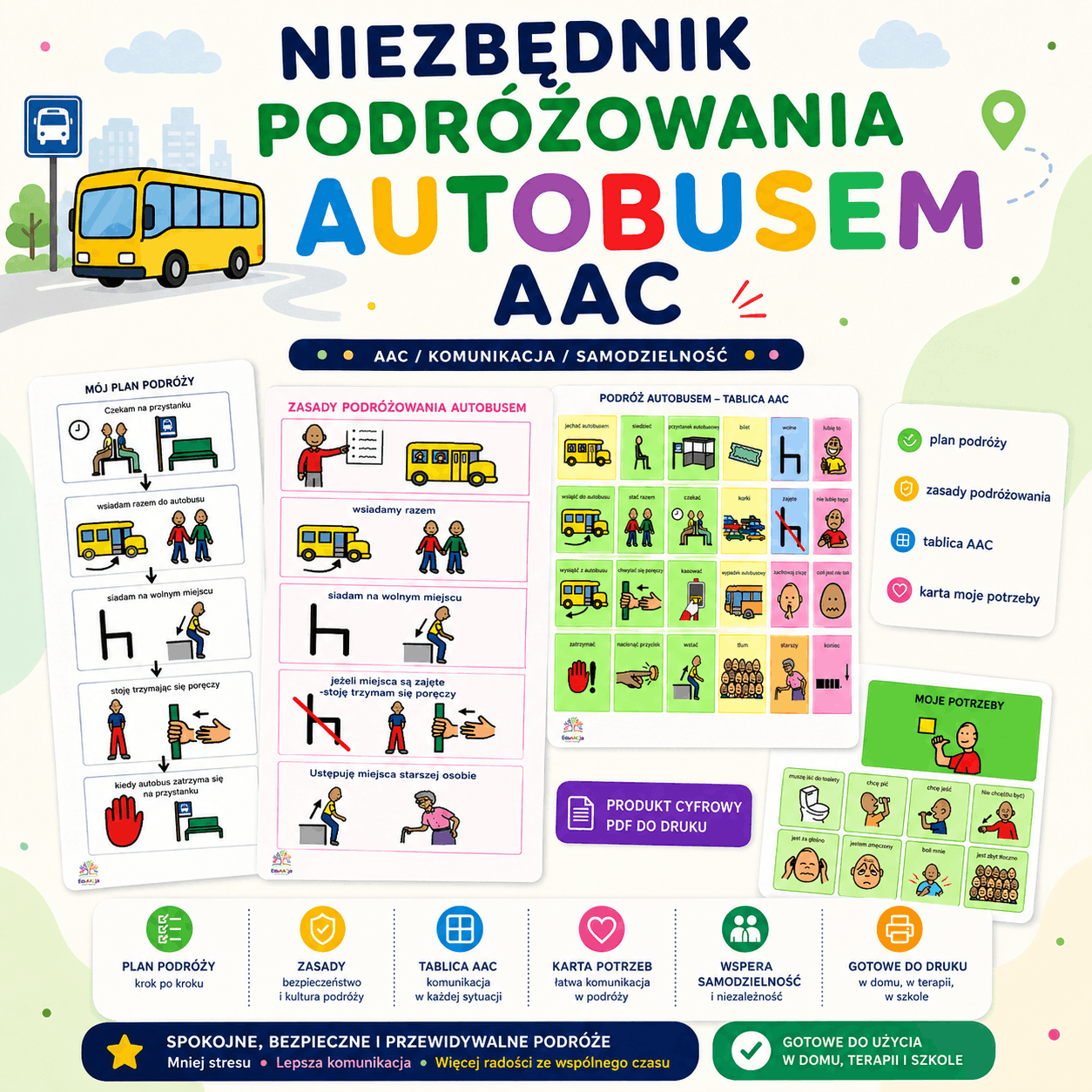 Niezbędnik podróżowania autobusem AAC